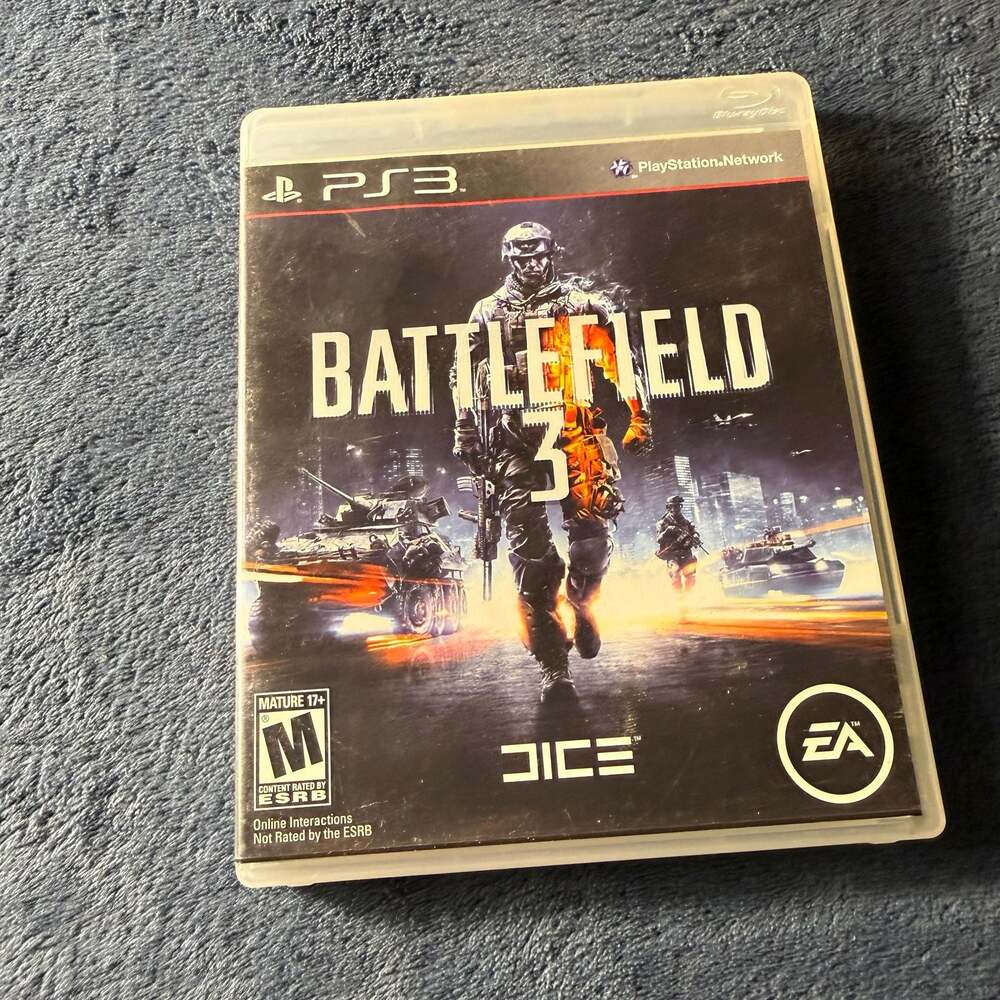 Battlefield 3 (Sony PlayStation 3, 2011) CIB Complete PS3 Black Label Video Game